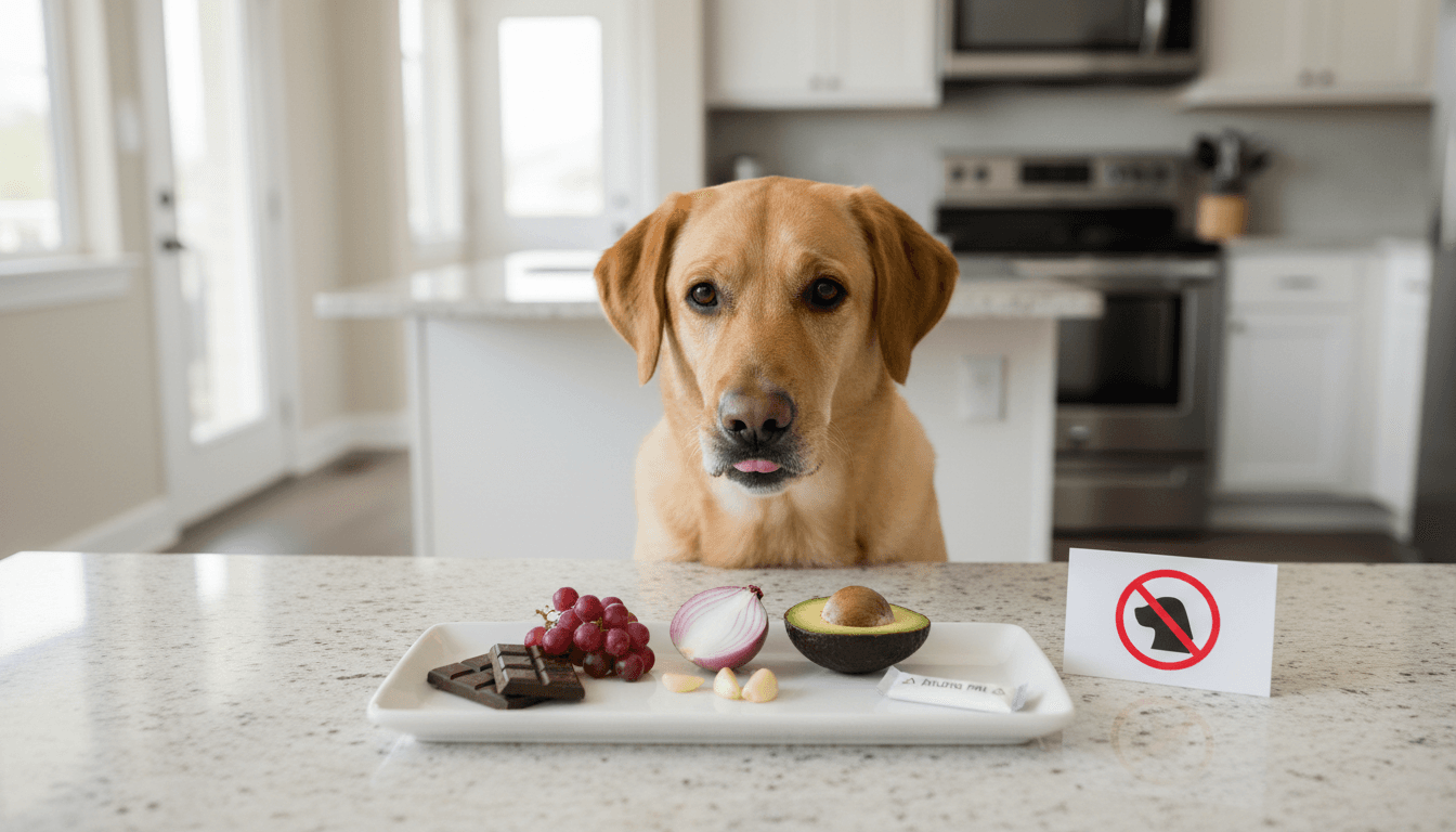 Aliments interdits pour le chien : la liste complète